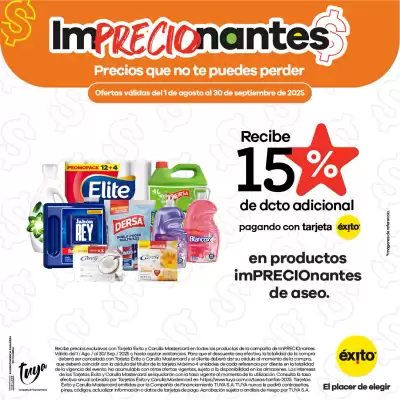 Catálogo Éxito (válido hasta 30-09)