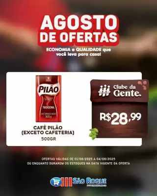 Catálogo São Roque Supermercados (válido até 4-08)