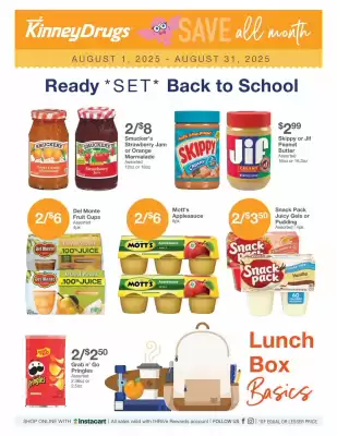 Kinney Drugs Weekly Ad (valid until 31-08)