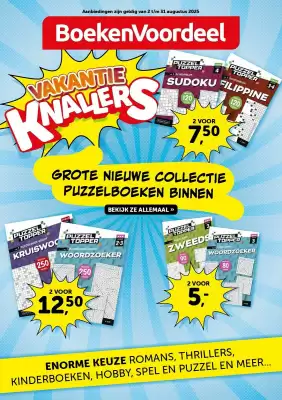 Boekenvoordeel folder