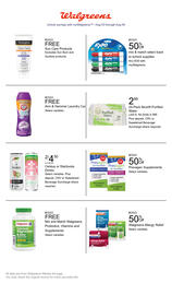 Walgreens Weekly Ad week 32 Page 1