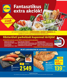 Lidl akciós újság Oldal 1