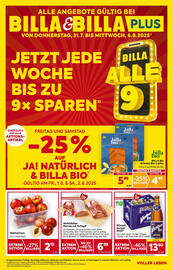 Billa Flugblatt woche 31 Seite 1