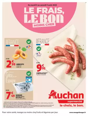 Catalogue Auchan Supermarché (valable jusqu'au 9-08)