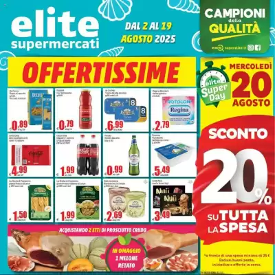 Volantino Elite (valido fino al 19-08)