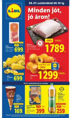 Lidl akciós újság (érvényes eddig: 13-08)