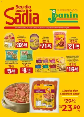 Catálogo Supermercados Joanin (válido até 10-08)