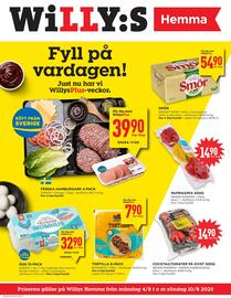 Willys Hemma reklamblad vecka 32 Sida 1