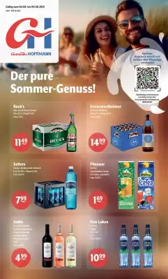 Getränke Hoffmann Prospekt (gültig bis 9-08)