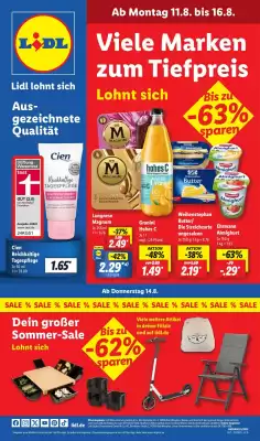 Lidl Prospekt (gültig bis 16-08)