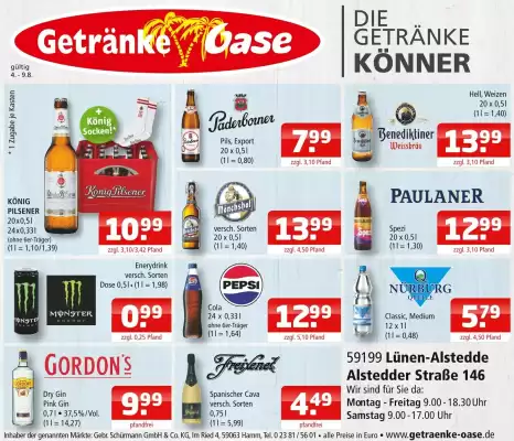 Getränke Oase Prospekt (gültig bis 9-08)