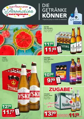 Getränkeparadies Gefromm Prospekt (gültig bis 9-08)