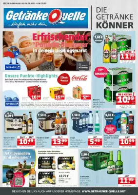 Getränke Quelle Prospekt (gültig bis 16-08)