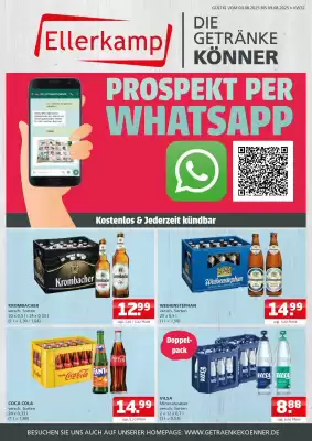 Ellerkamp Getränke Prospekt (gültig bis 9-08)
