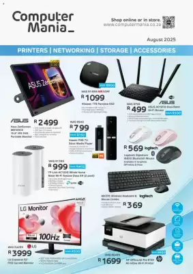 Computer Mania catalogue (valid until 31-08)