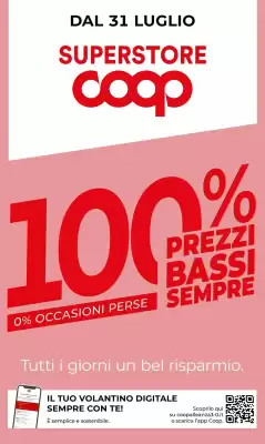 Volantino Coop Master Alleanza 3.0 (valido fino al 31-08)