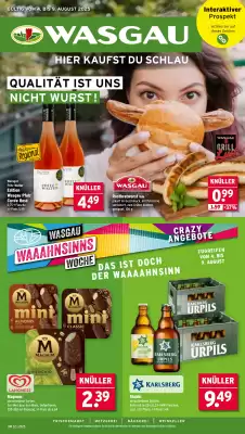Wasgau Prospekt (gültig bis 9-08)