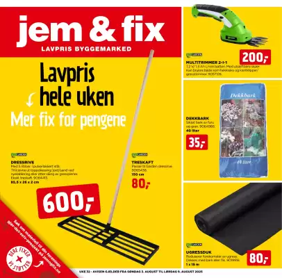 jem & fix Kundeavis