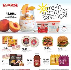Fareway Weekly Ad week 32 Page 1