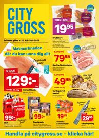 City Gross reklamblad vecka 32 Sida 1