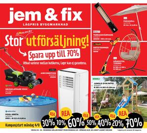 Jem&Fix reklamblad Sida 1