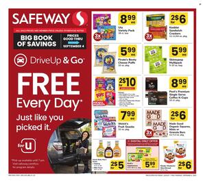 Safeway Weekly Ad Page 1