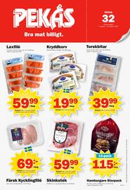 Pekås reklamblad vecka 32 Sida 1