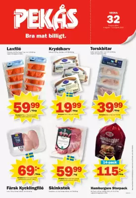 Pekås reklamblad