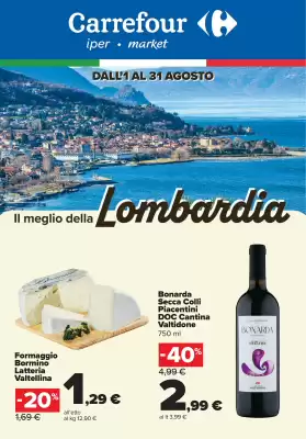 Volantino Carrefour Market (valido fino al 31-08)