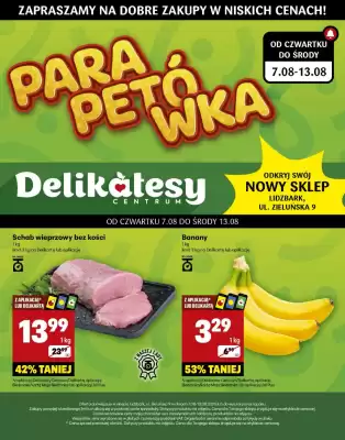 Delikatesy Centrum gazetka (ważność do 13-08)