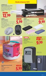 Folleto Lidl | de Bazar Página 19