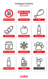 Coles catalogue week 32 Page 1