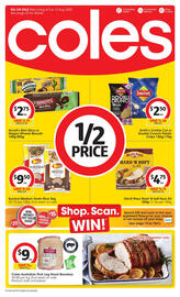 Coles catalogue week 32 Page 1