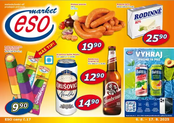 ESO MARKET leták