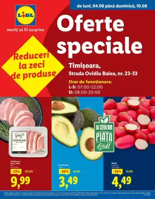 Catalog Lidl (valid până la 10-08)