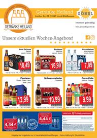 Getränke Göbel Prospekt Seite 1