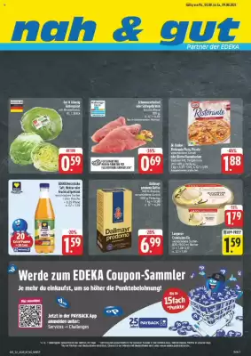nah & gut Prospekt (gültig bis 9-08)