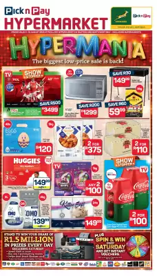 Pick n Pay Hypermarket catalogue (valid until 10-08)