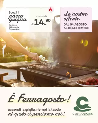 Volantino Centro Carne (valido fino al 10-08)