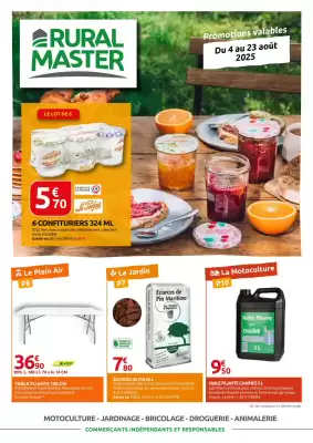 Catalogue Rural Master (valable jusqu'au 23-08)