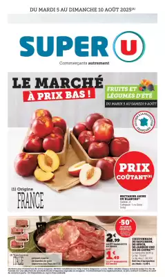 Catalogue Super U (valable jusqu'au 10-08)