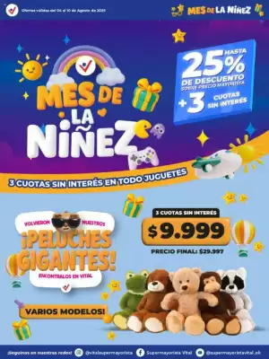 Catálogo Supermayorista Vital (válido hasta 10-08)