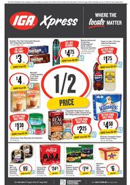 IGA Xpress catalogue week 32 Page 1