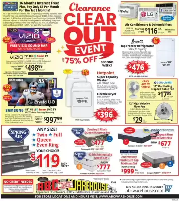 ABC Warehouse Weekly Ad (valid until 10-08)