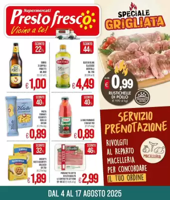 Volantino PrestoFresco