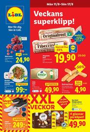 Lidl reklamblad vecka 33 Sida 1