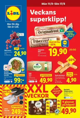 Lidl reklamblad (giltig till och med 17-08)
