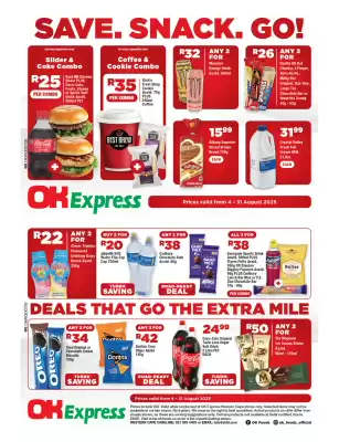 OK Express catalogue (valid until 31-08)