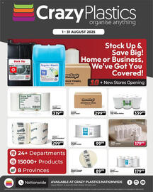 Crazy Plastics catalogue Page 1
