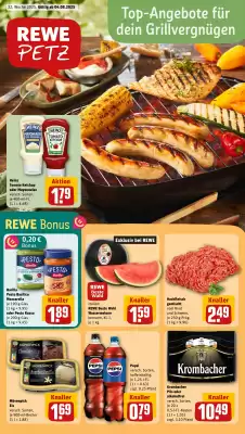 REWE PETZ Prospekt (gültig bis 9-08)